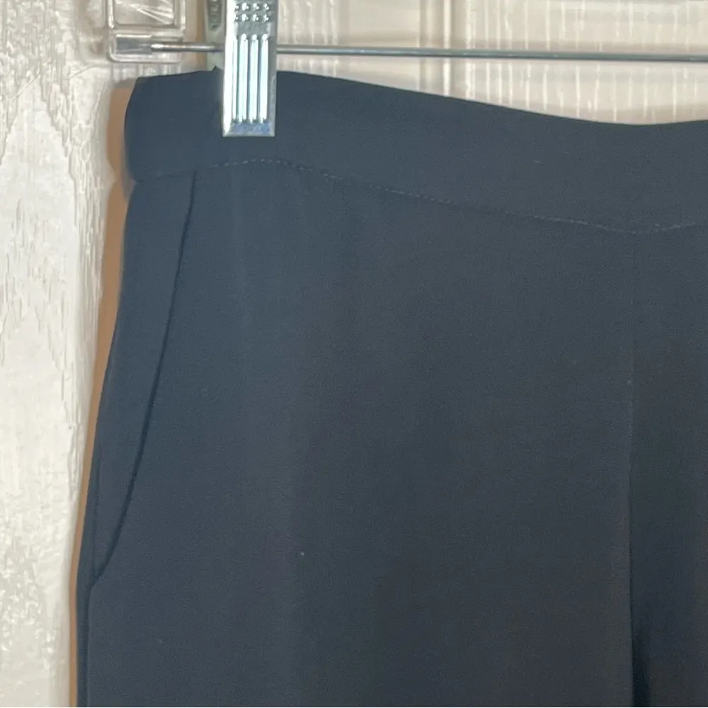 MM. Lafleur New York Sz 2 Black Pants Business Classic Flat Front Straight Leg - Image 5