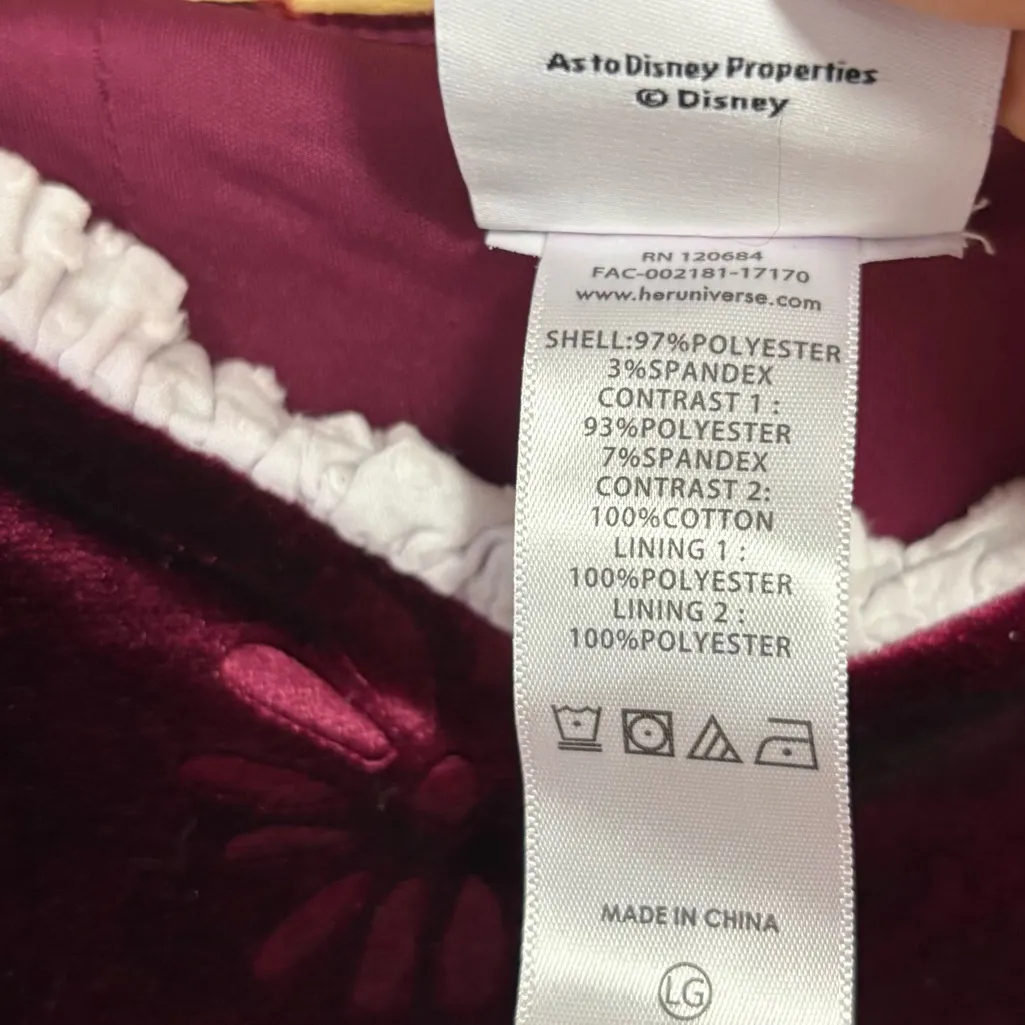 Her Universe Disney Dress Shop Haunted Mansion Tightrope Walker Dress Size Large - Image 11