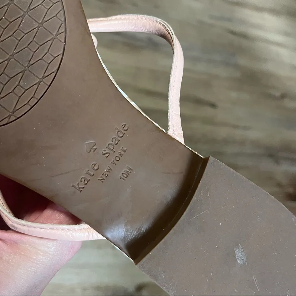 Kate Spade Pink Bow Sandals - Image 5