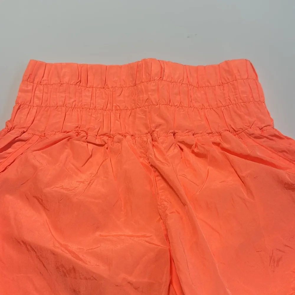 Free People Movement Women's The Way Home Shorts Workout Running Travel Vacation Orange Size M - Image 2