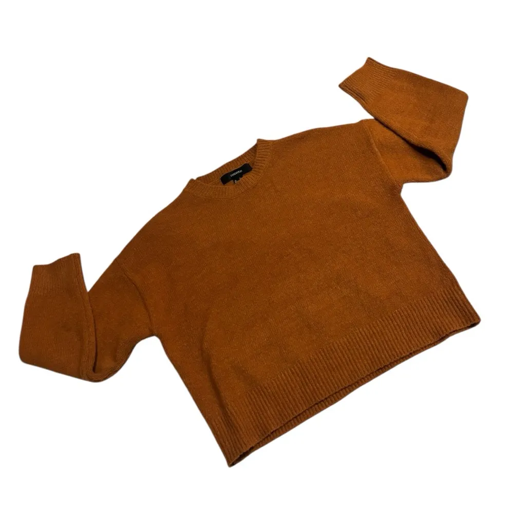 Forever 21 Rust Orange Crew Neck Sweater - Image 2