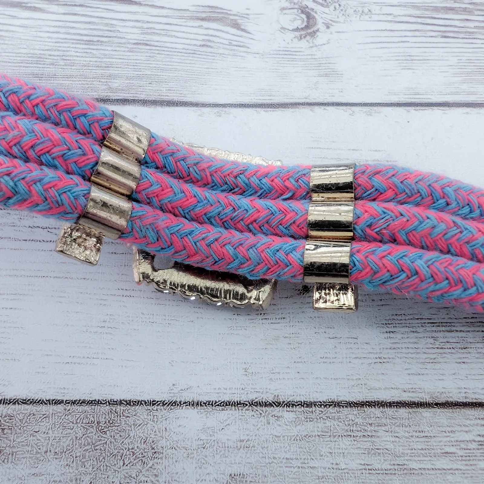 Multi Color Chunky Clasp Bracelet - Image 5