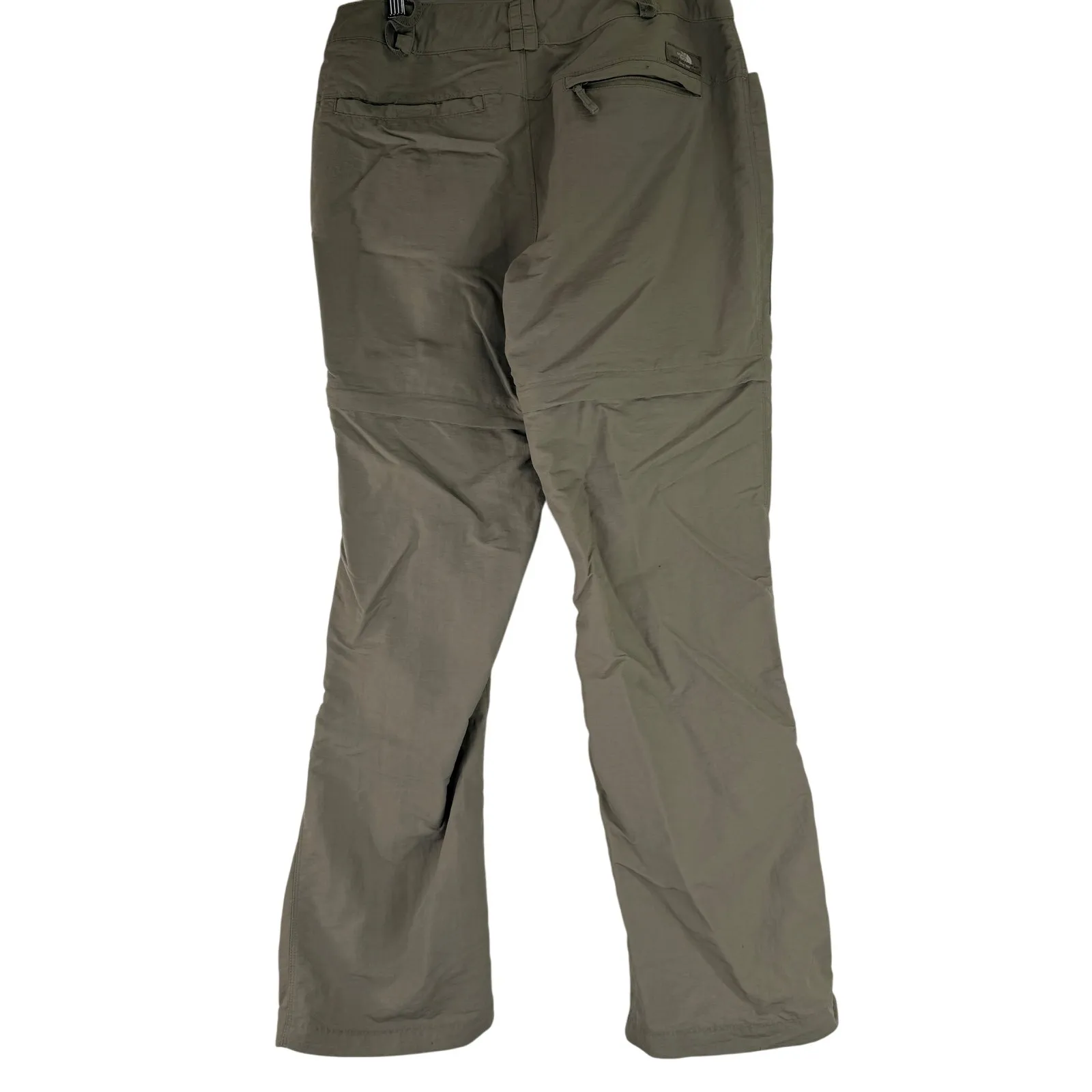 The North Face Women's Nylon Khaki Hiking Convertible Shorts / Pants Size 10 - Image 5