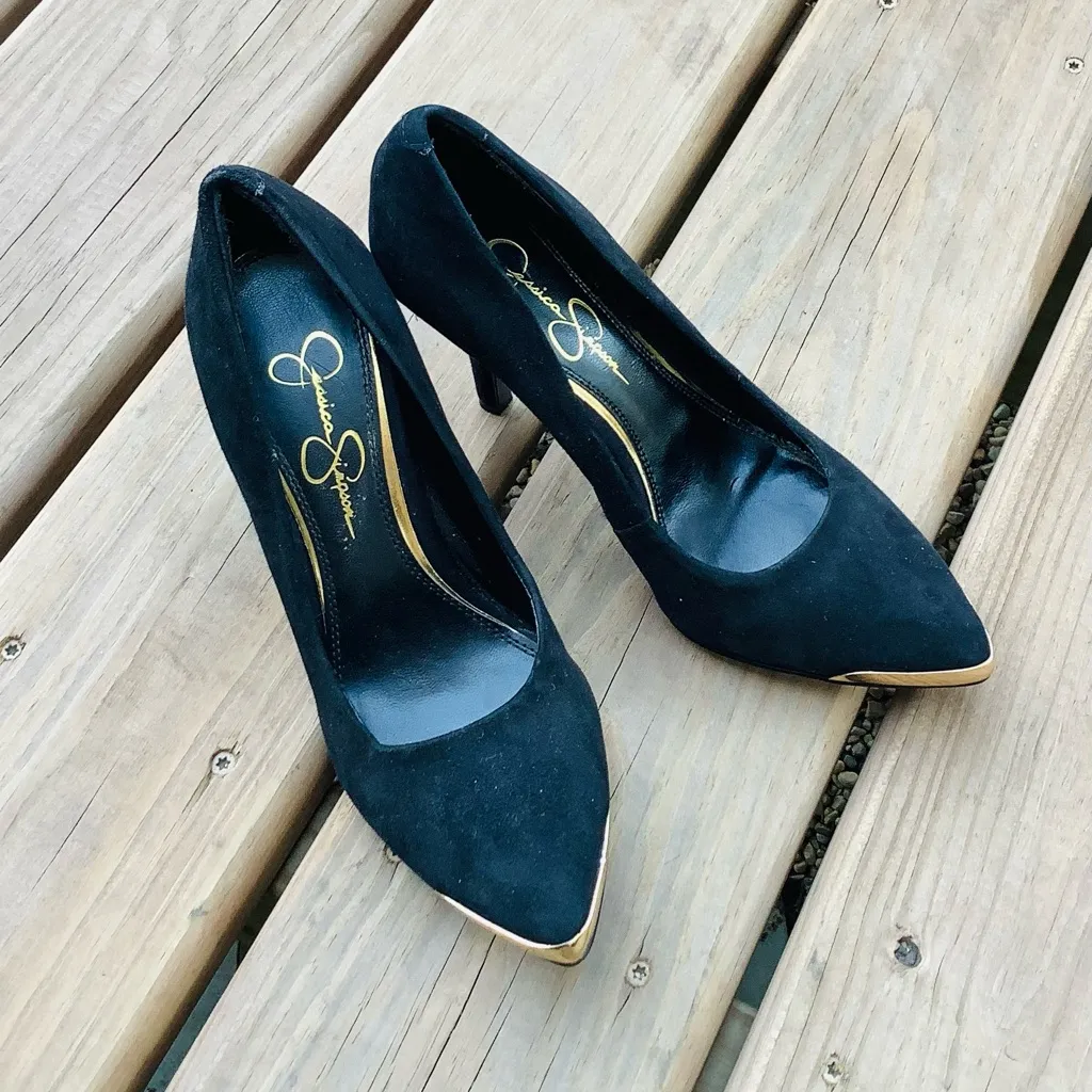 Dressy suede leather pumps 🌹 - Image 11