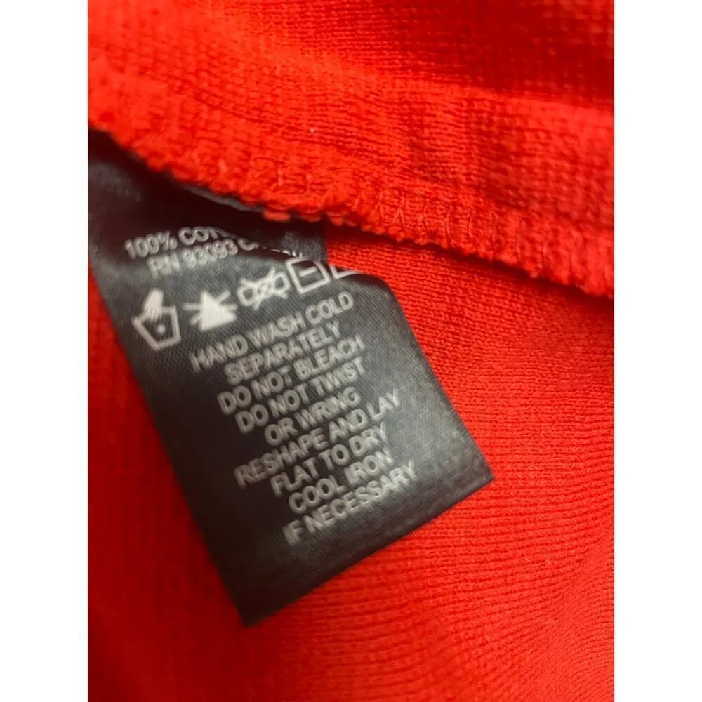 Nic Zoe Tomato Red Jacket Long Coat Size Medium Stretch Orange Nic+Zoe - Image 5