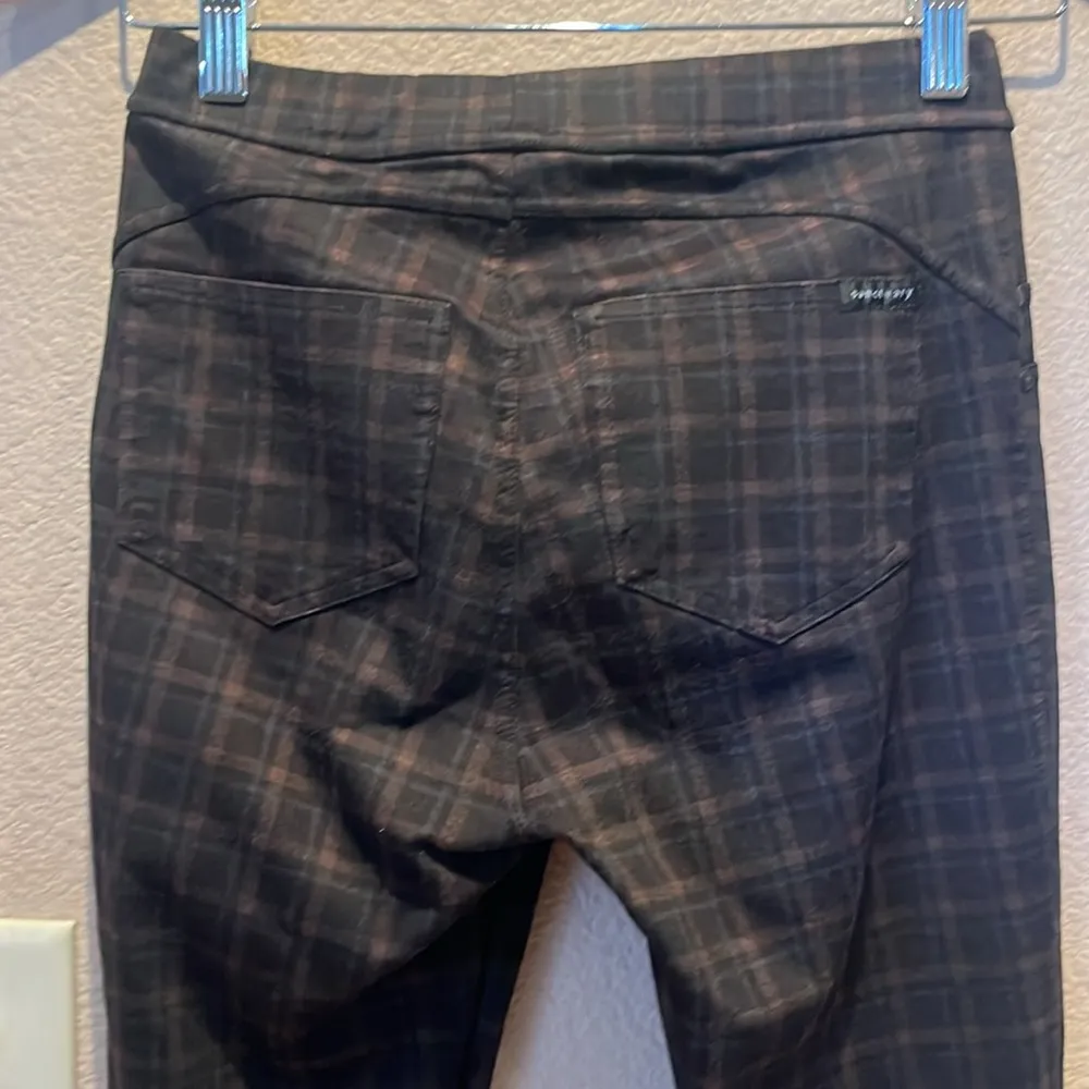 Sanctuary x Anthropologie Women’s Plaid Pull On Pants Size XS - Image 6