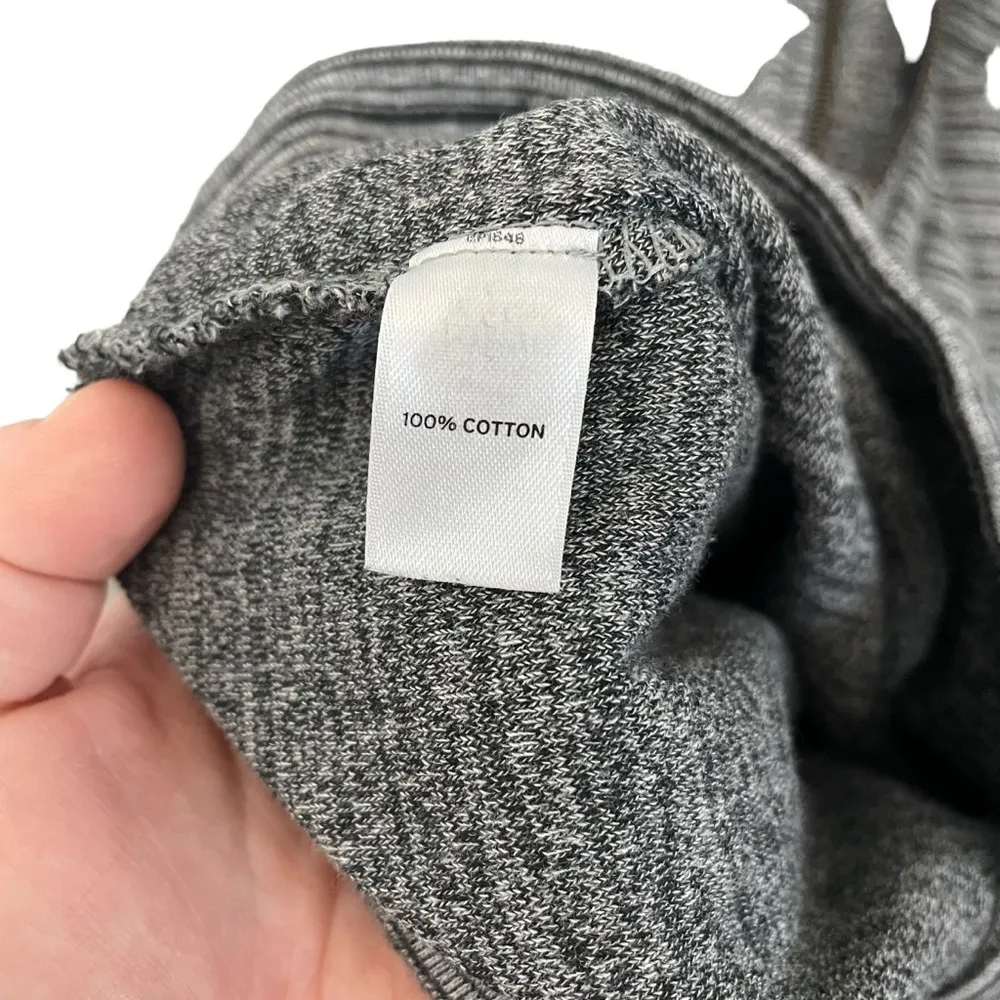 Nordstrom BP Women’s Striped Side Zip Maxi Skirt in Grey/Black Size M - Image 8