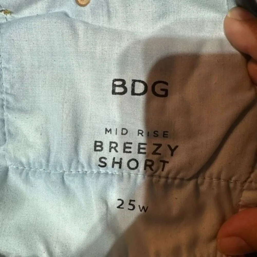 BDG Urban Outfitters Women’s Mid Rise Breezy Shorts Cut‎ Off Jean Denim Size 25 - Image 9