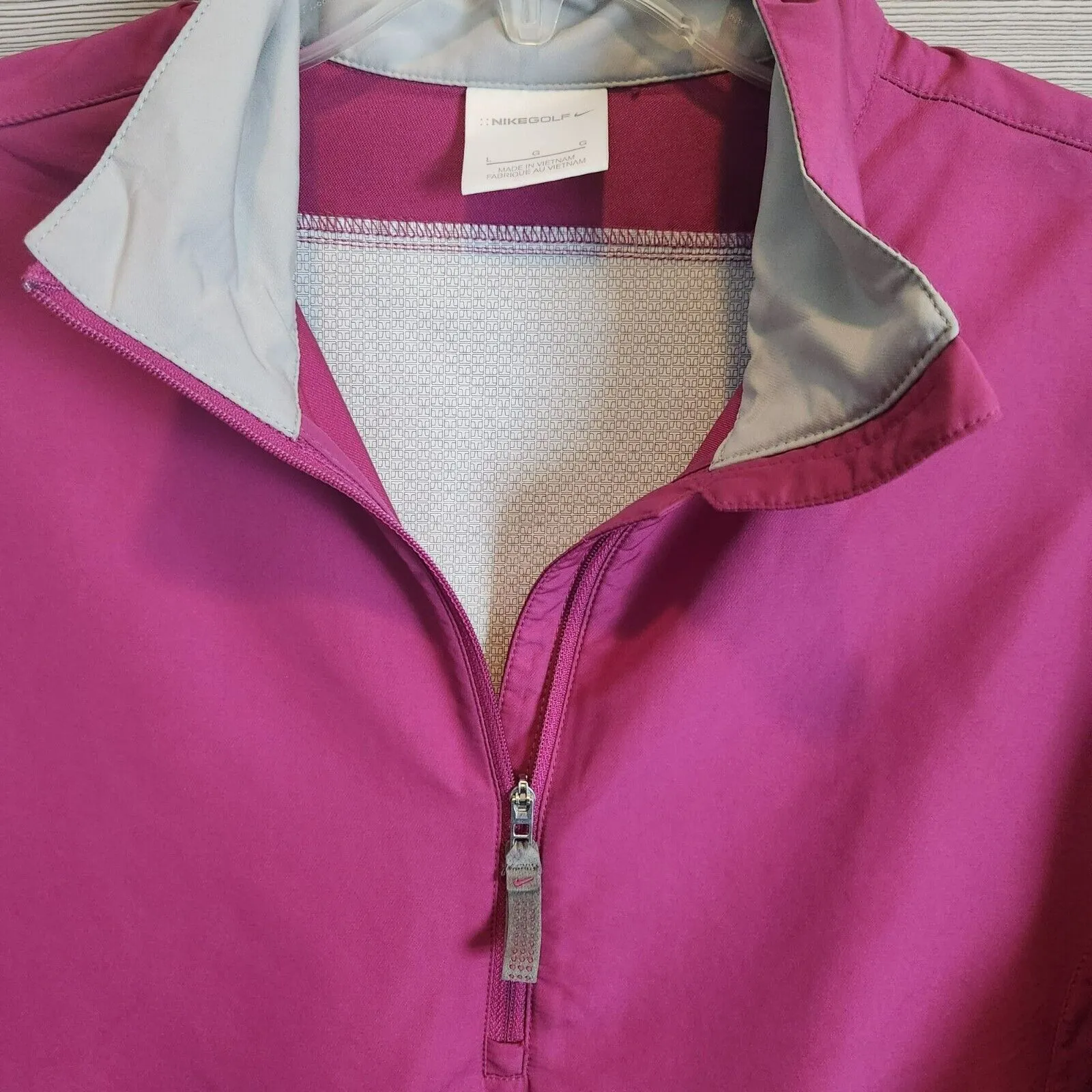 Nike Golf 1/4 Zip Pullover Windbreaker Lightweight Jacket Hawaii Florida Women L - Image 5