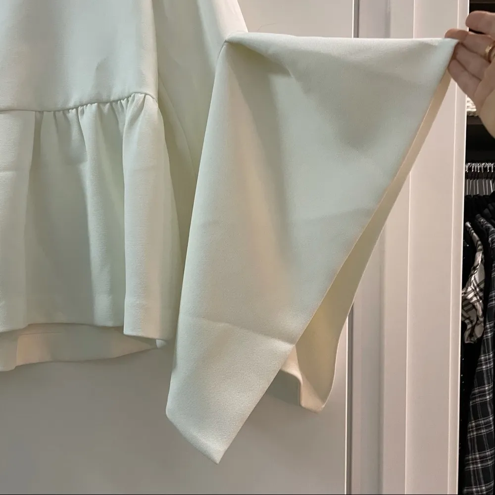 EDIT White Long Sleeve Top NWT - Image 5