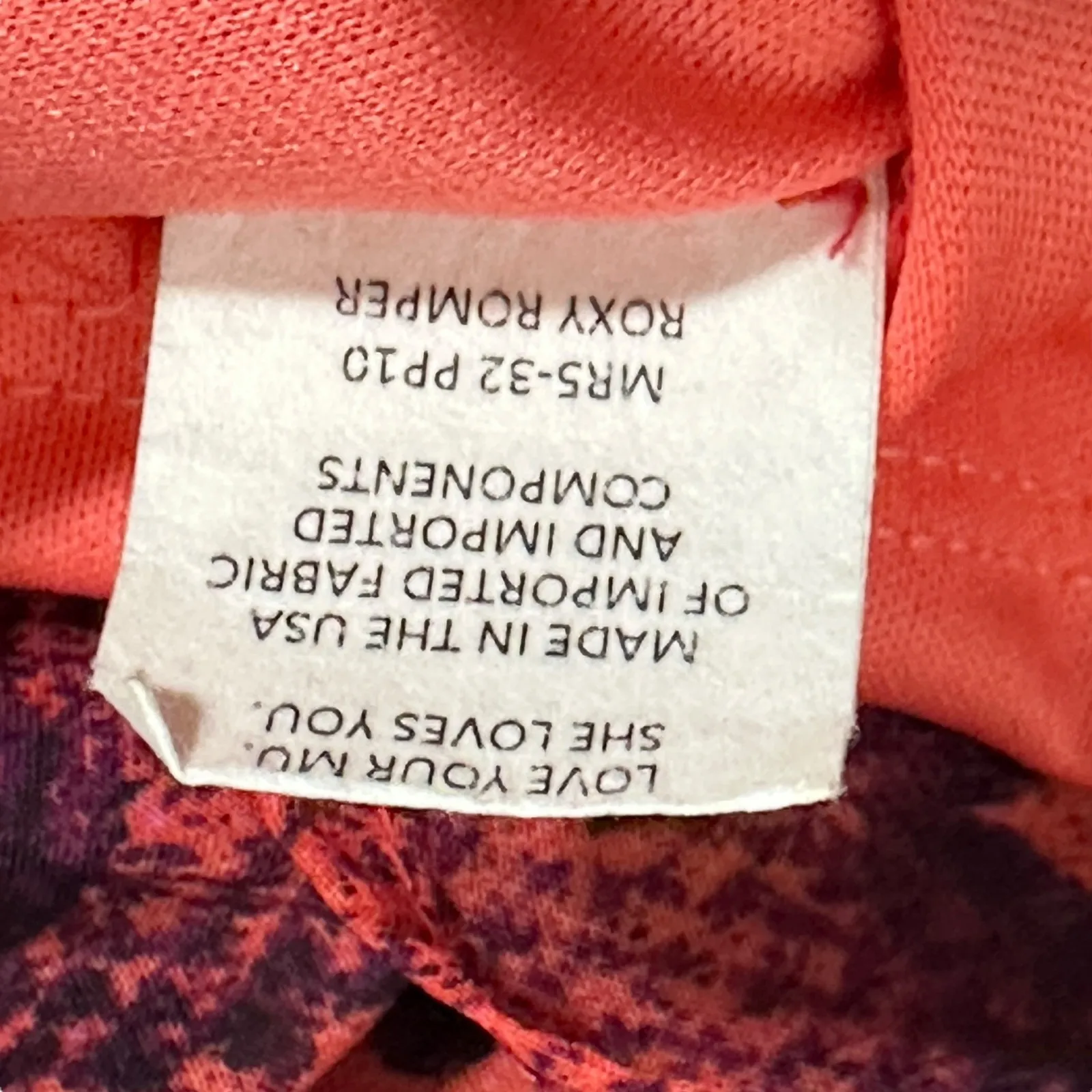 Show Me Your Mumu Roxy Romper Womens S Red Pink Snakeskin V-Neck Boho Hippie - Image 8