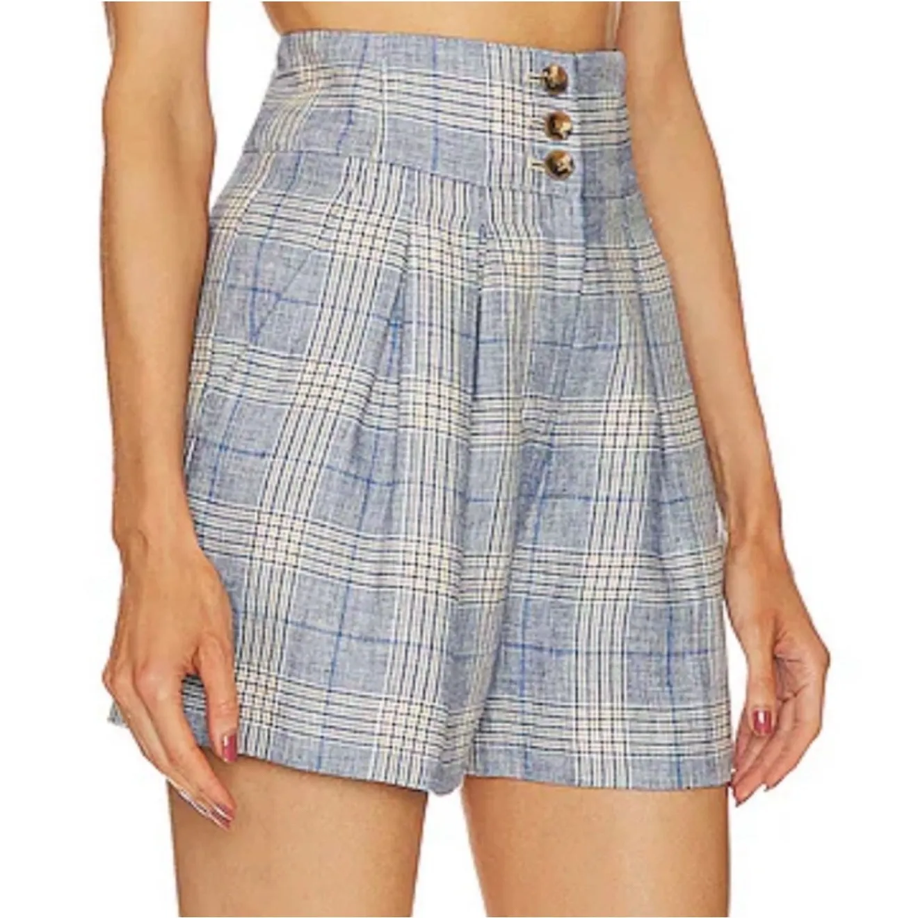 NWT VERONICA BEARD‎ Alicia Wool
Bend Short in Blue Multi Sz 4
$378 - Image 3