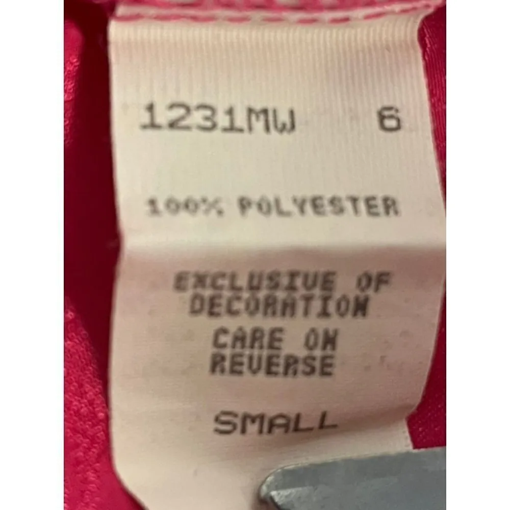 Vintage Val Mode‎ Robe Women's Small Lingerie Romantic Moods Floral Lace Pink - Image 5