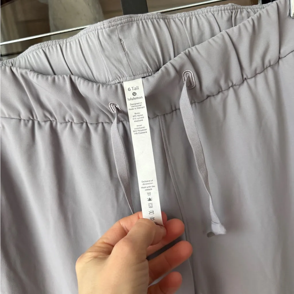 Lululemon On the Fly Pant Tall Silverscreen workout mid rise sweats joggers - Image 5