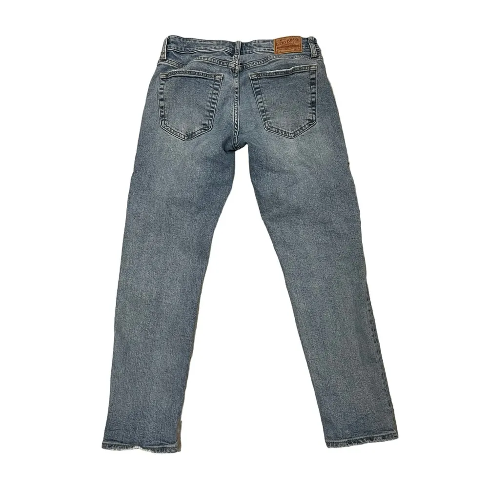 Lucky Brand Sienna Slim Boyfriend Distressed Jeans, Sz 2/26 - Image 2