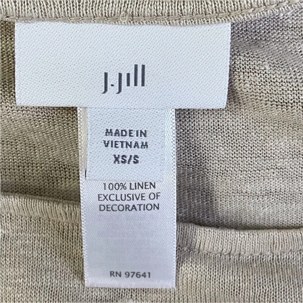 J.Jill Linen Poncho Top - Image 6