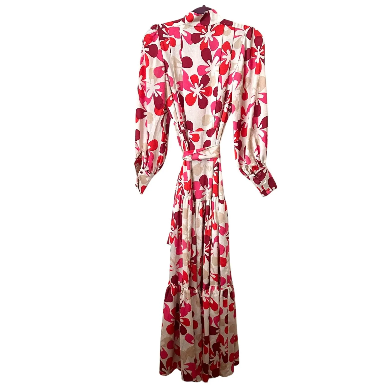 ALEXIS Floral Button Down Belted‎ Maxi Dress XS - Image 6