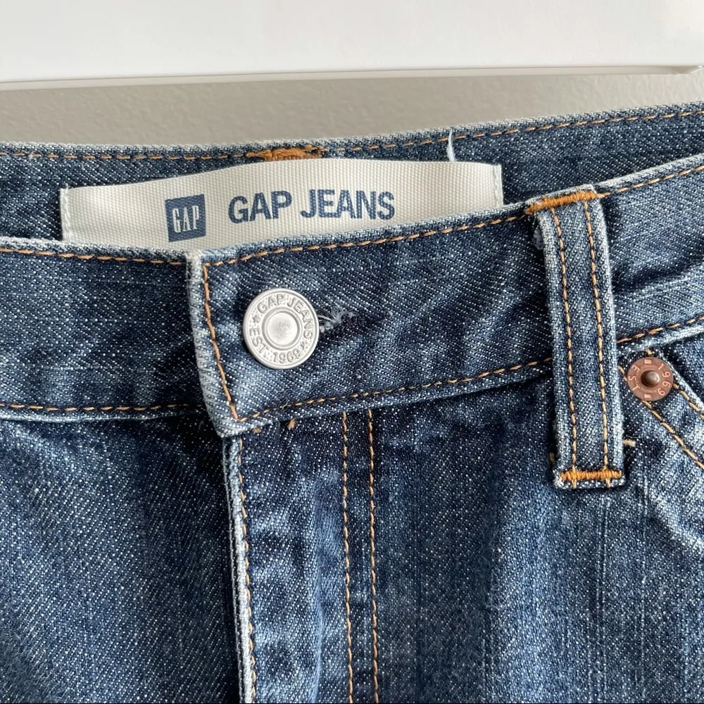 GAP JEANS | Medium Wash A-line Midi Denim Skirt Sz 3 - Image 4