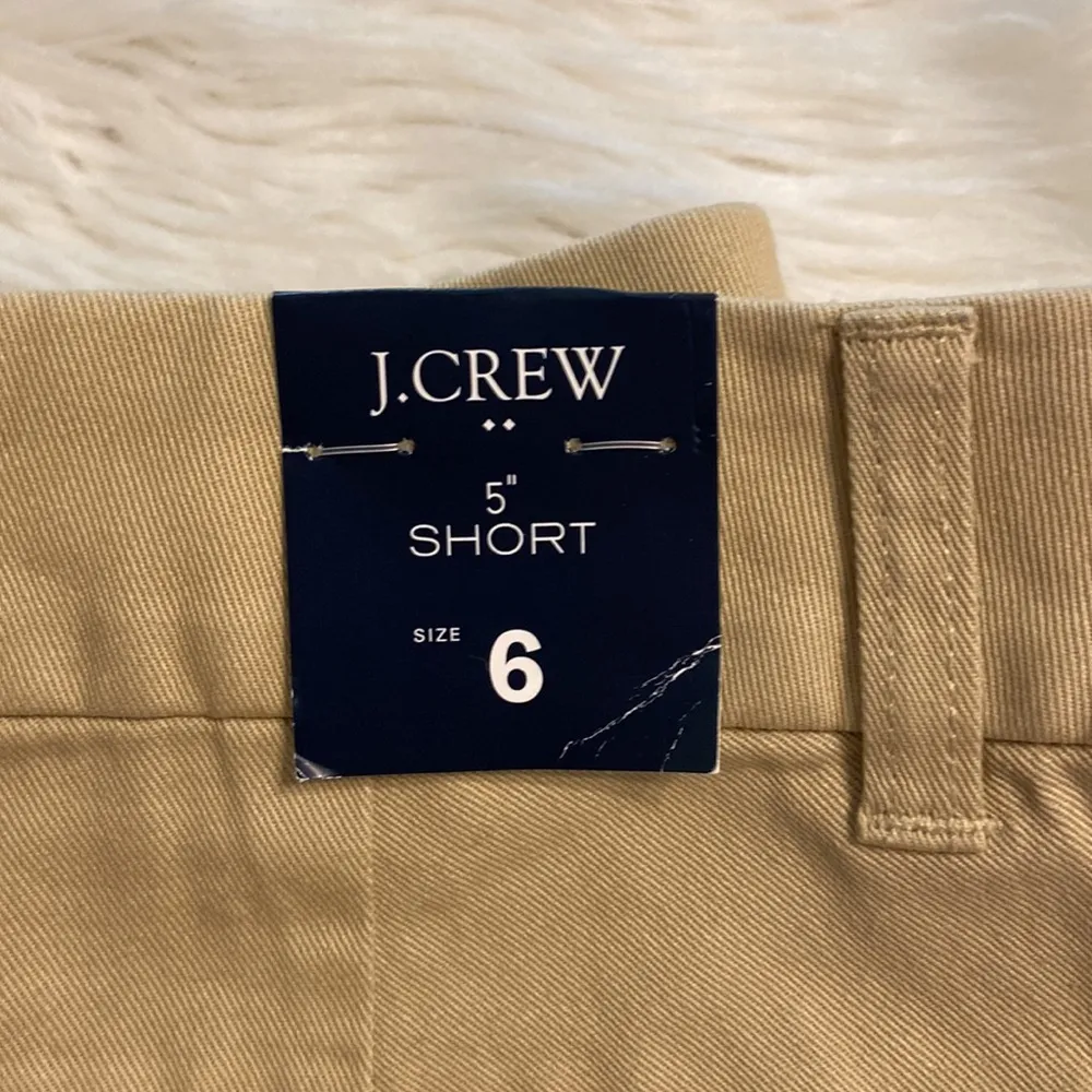 J.Crew Shorts size 6 inseam 5” brand new with tag two front pockets on each side - Image 10