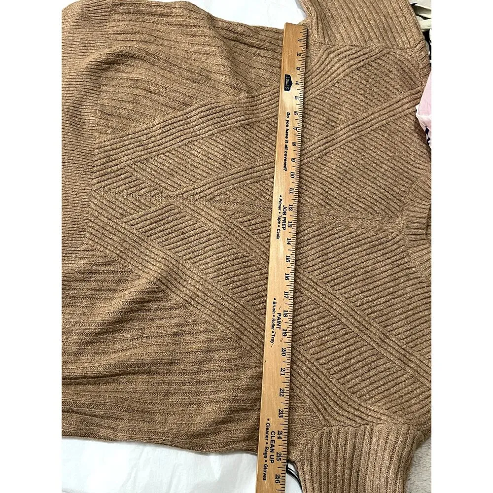 Simply Vera womens size L sweater beige new business casual, modest, soft - Image 3