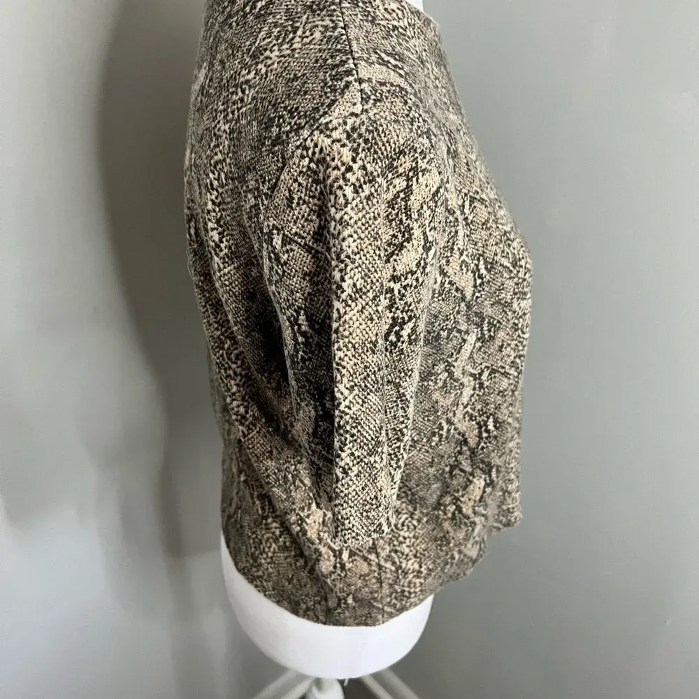 Zara copped short sleeved sweatshirt‎ - Image 3