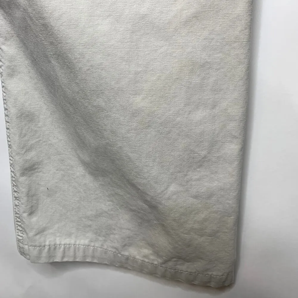 Vintage High Waist Cargo Crop Pants Sz 5/6 Small Medium - Image 9