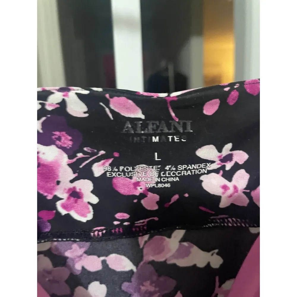 Alfani Floral Slip Dress Womens Large Vintage Y2K Boho - Image 5