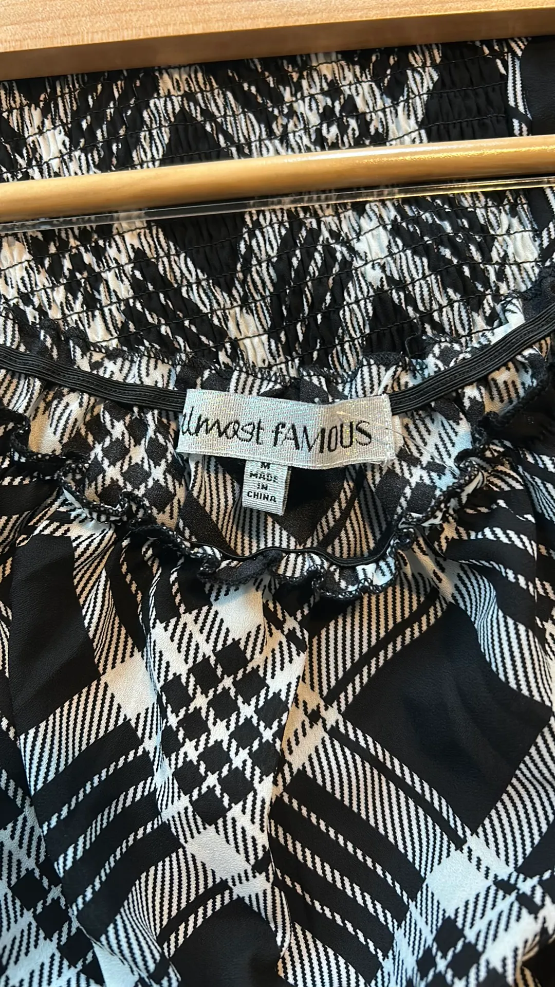 Plaid Almost Famous Dress - Image 2