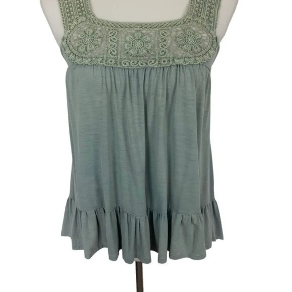 Altard State Tank Top Small Blue Feminine Cute Preppy Cottagecore - Image 3