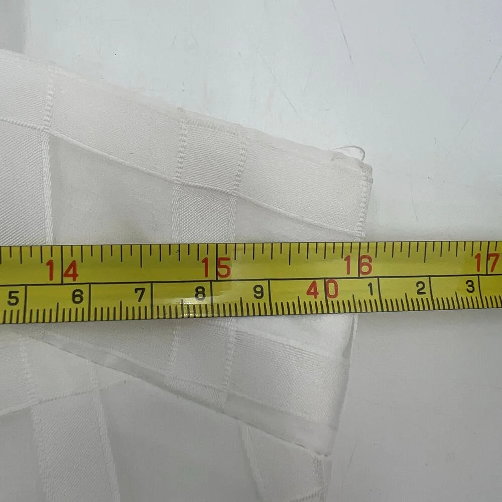 Amanda Uprichard  Russo Mini Dress White Windowpane - Image 7