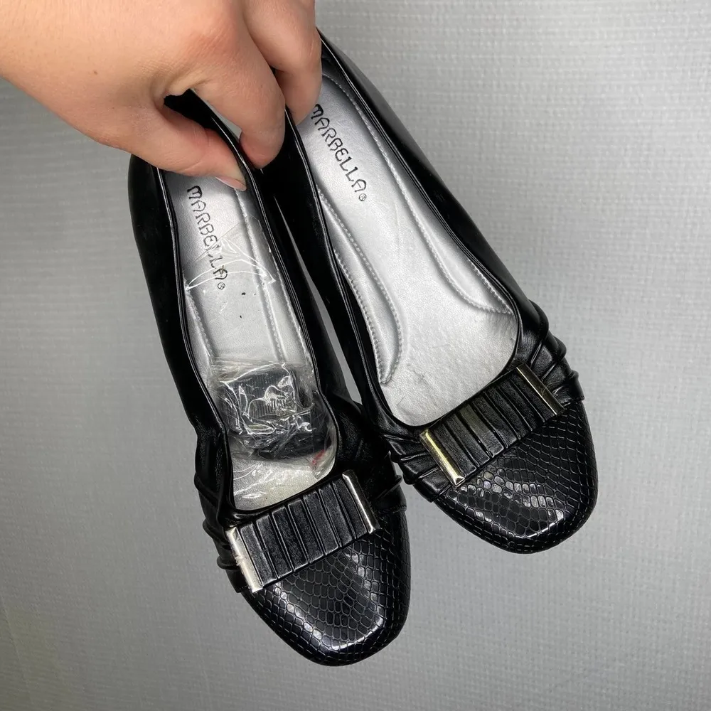 Marbella | Black Heels‎ Womans 8 Comfort - Image 3