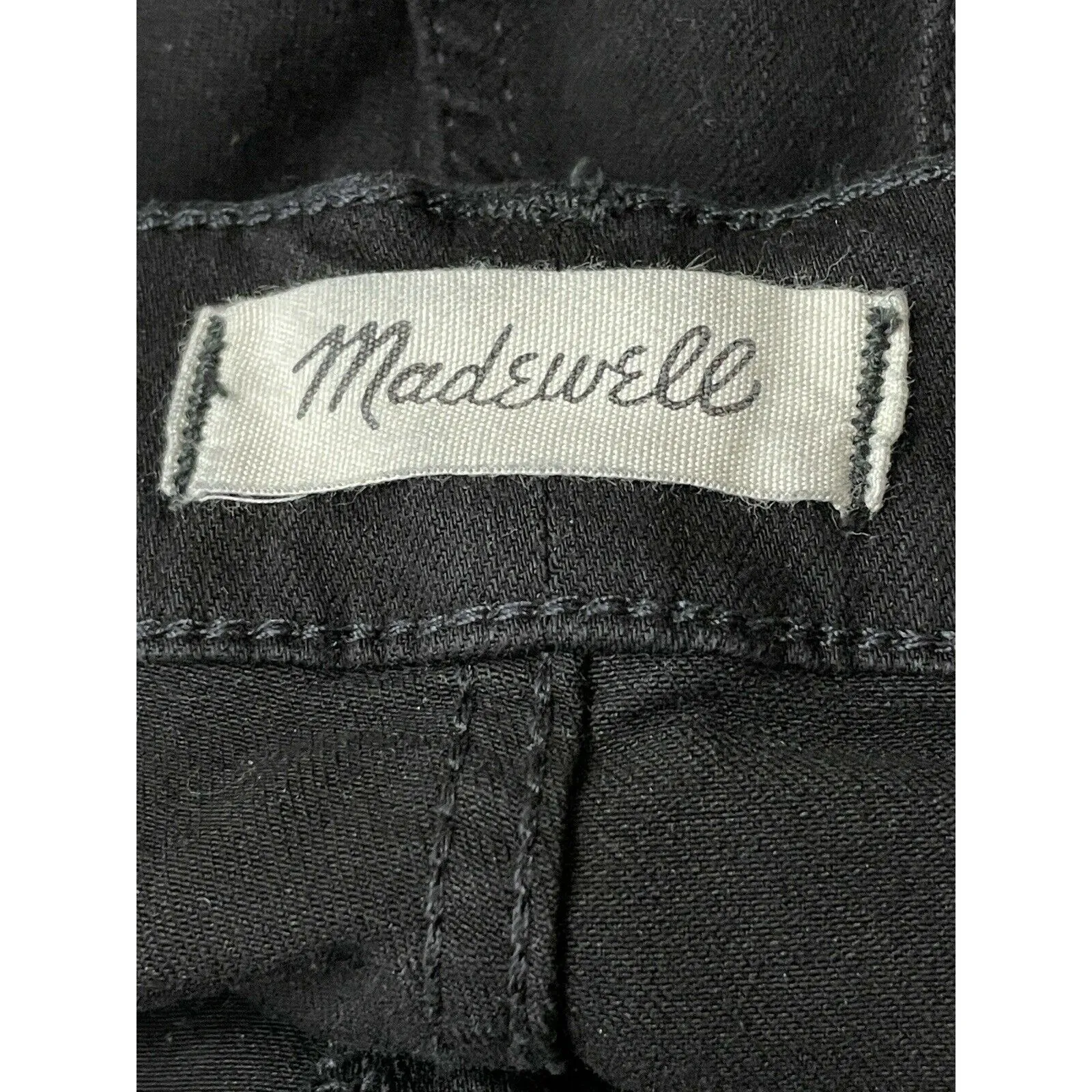 Madewell Roadtripper High Rise Skinny Stretch Black Jeans Women’s Size 36 - Image 7