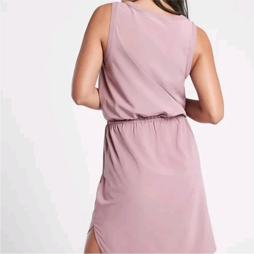 Athleta Rincon Dress Cascadia Violet Light Pink Purple Size Large Tall NWT - Image 3
