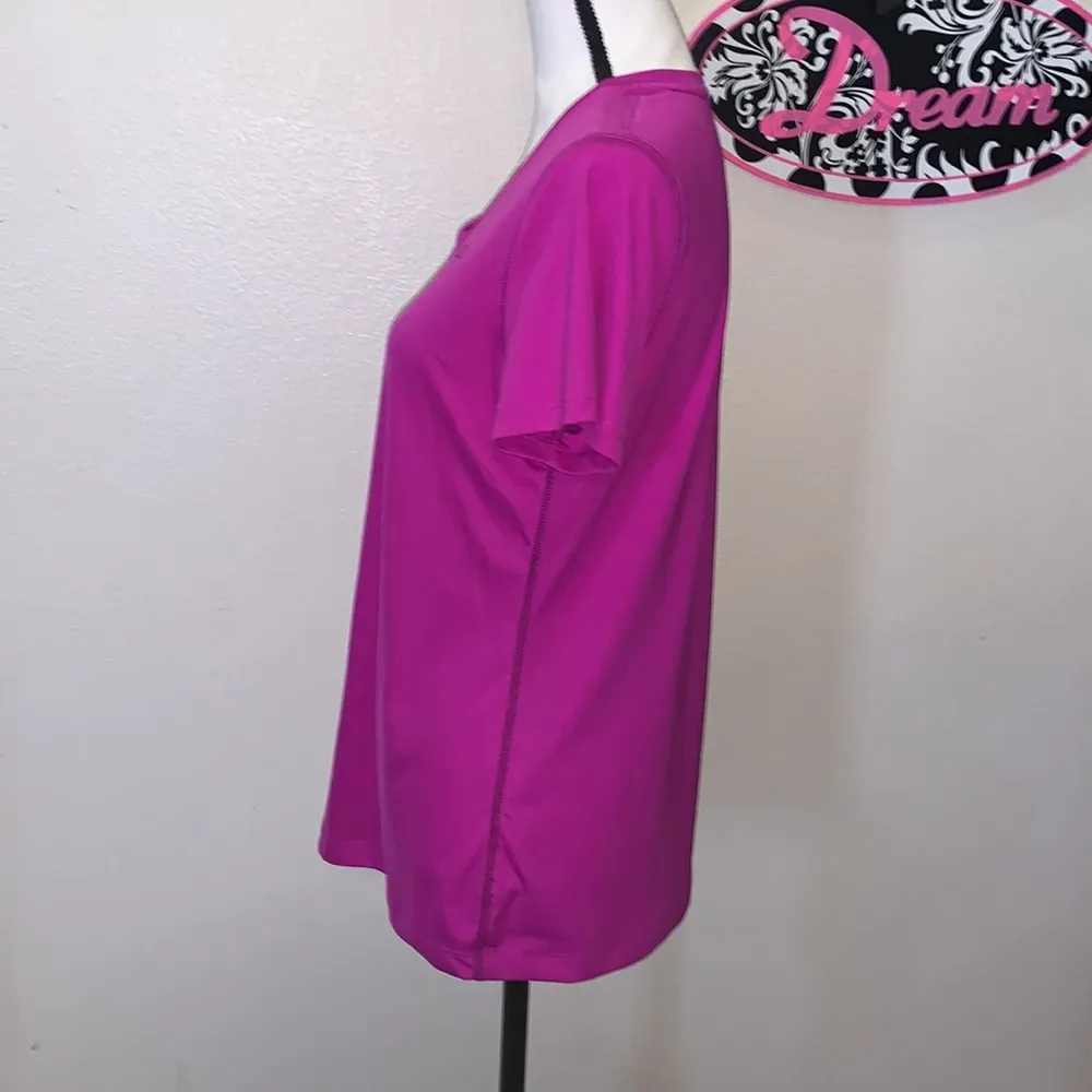 Champion  Powertrain vapor purple v-neck short sleeve athletic top - Image 3