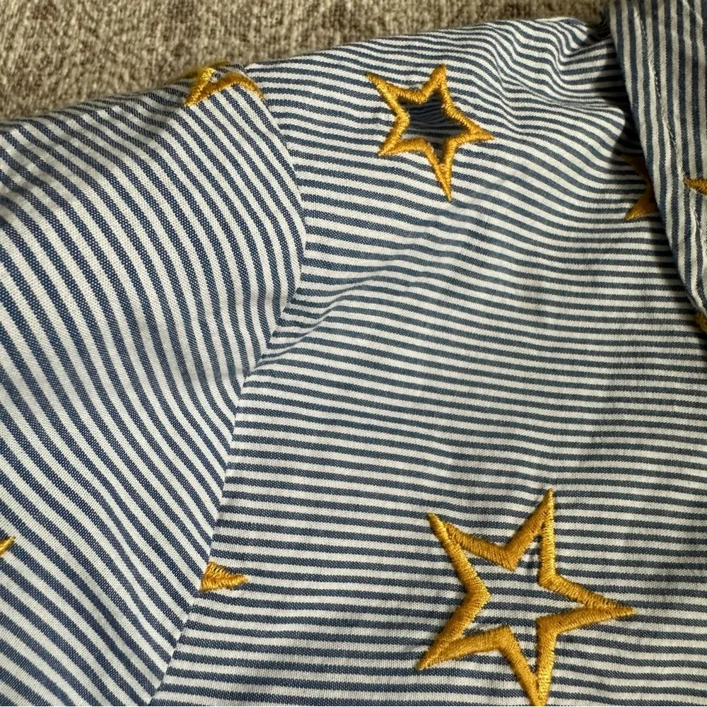 Madewell Star Embroidered Striped Shirt - Image 5
