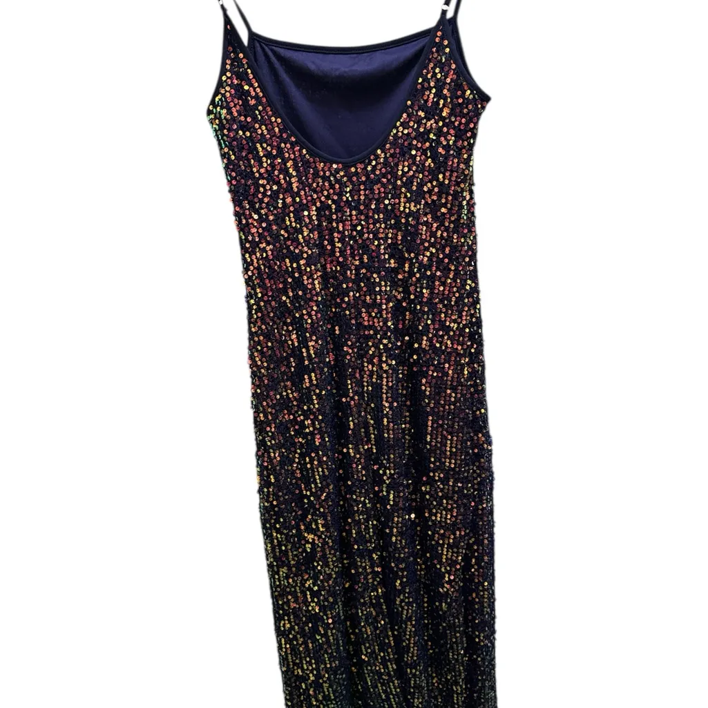 Wild Fable Multicolor Sequin Maxi Dress - Image 2