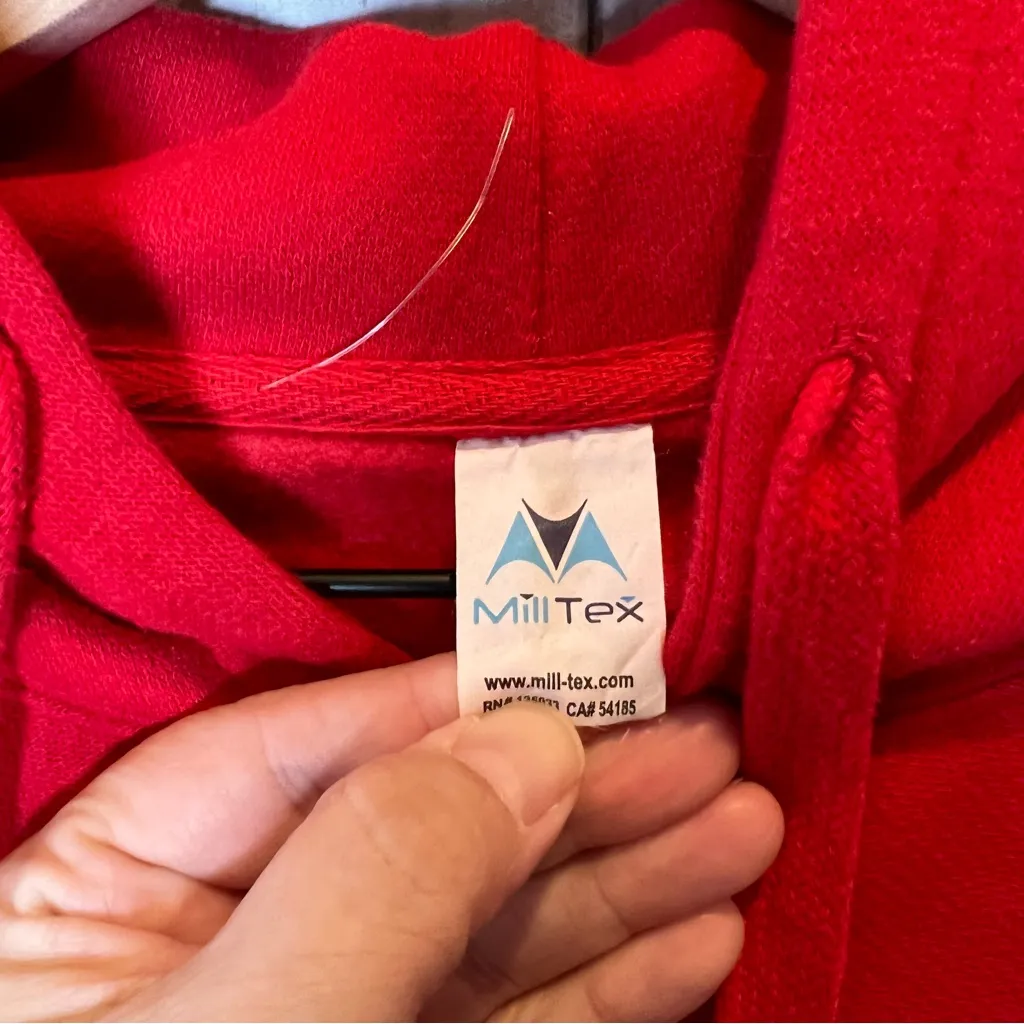 NHL Chicago Blackhawks Hoodie L5 Red Size L - Image 3