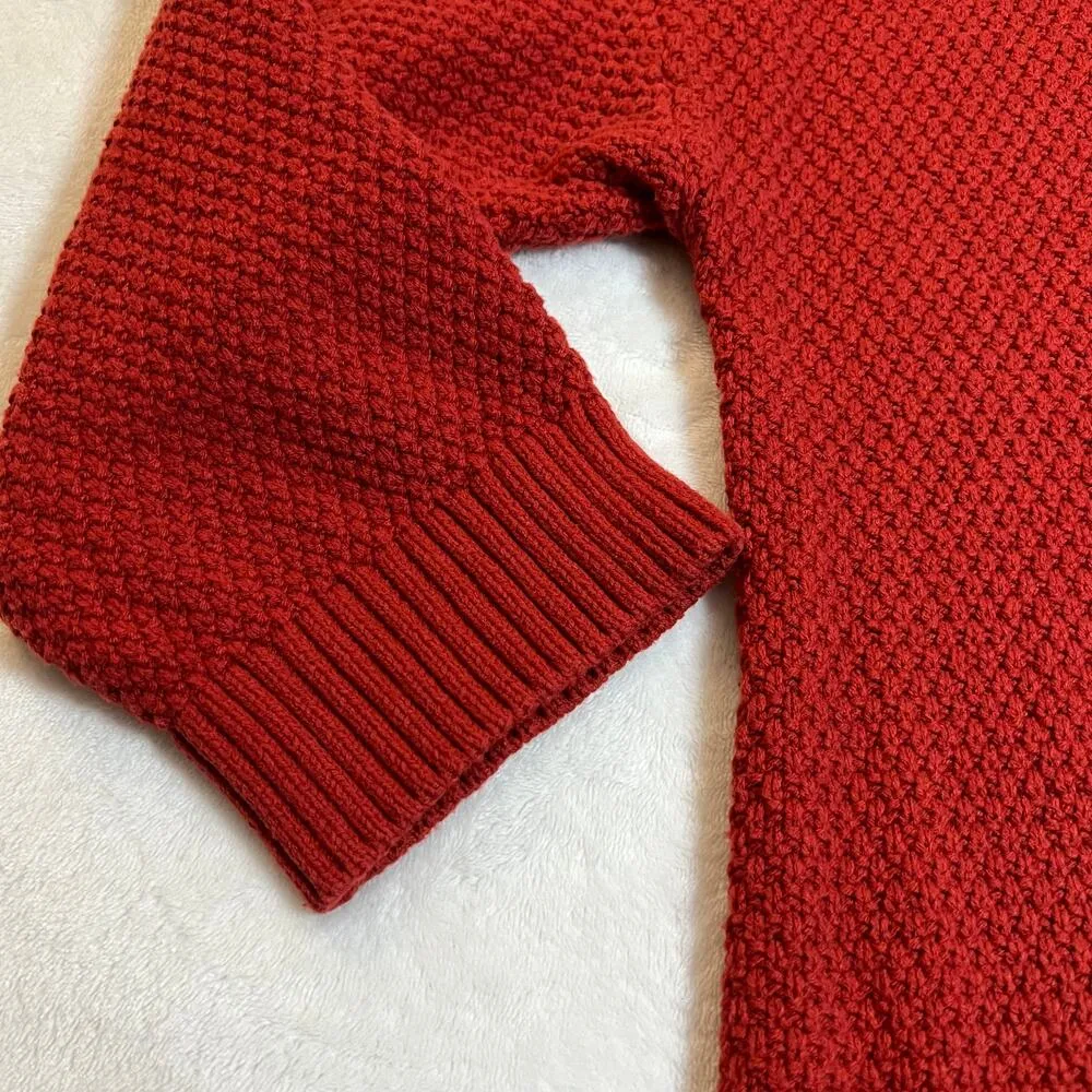 JustFab Long Line Open Front Knit Duster Cardigan Size Medium Boho Cottagecore - Image 5