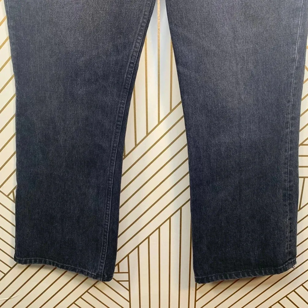 Reformation Jordi Ankle‎ Kick Flare Jeans Pacific - Image 6