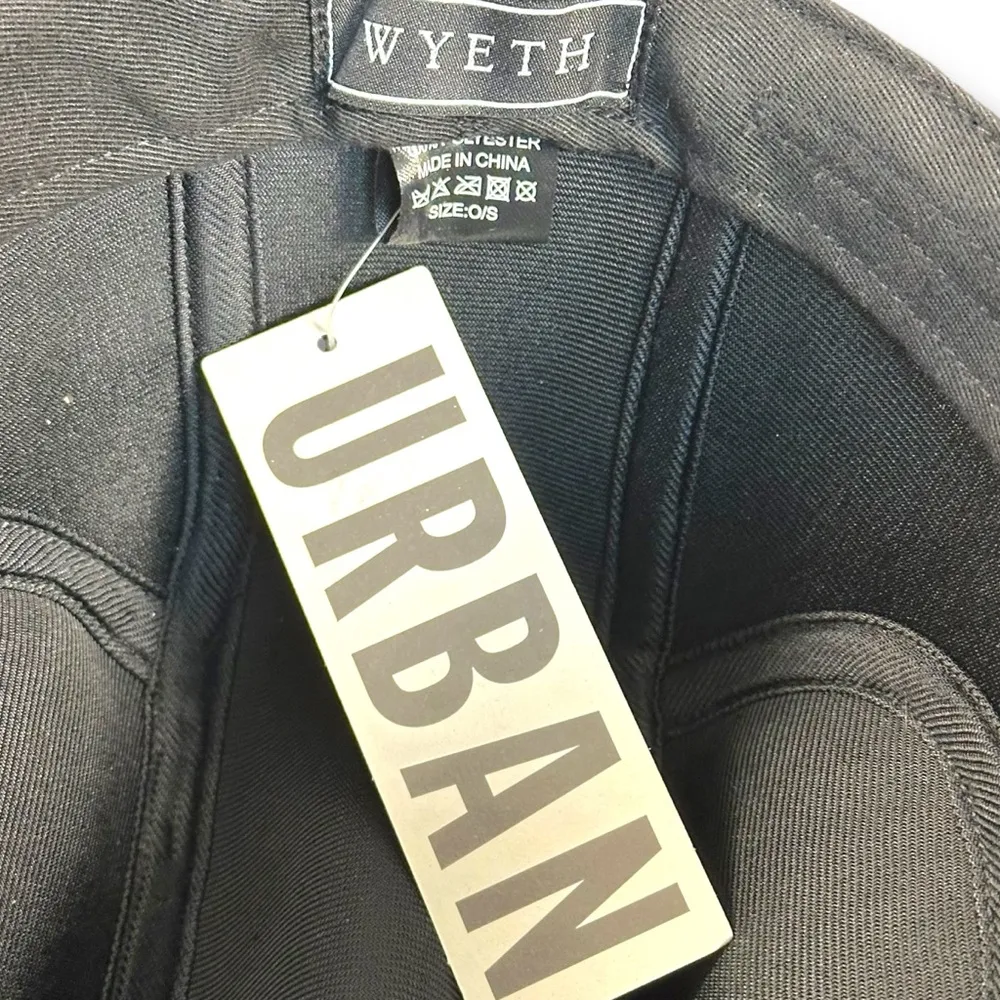 Urban Outfitters Wyeth Mega Disco Cowboy Hat NWT Black Western Glam Rodeo - Image 9