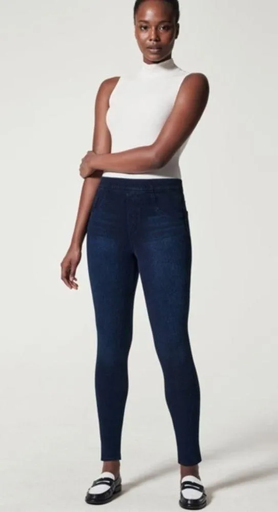 Spanx Twilight Rinse Jean-ish® Ankle Leggings Size Small NWT - Image 2