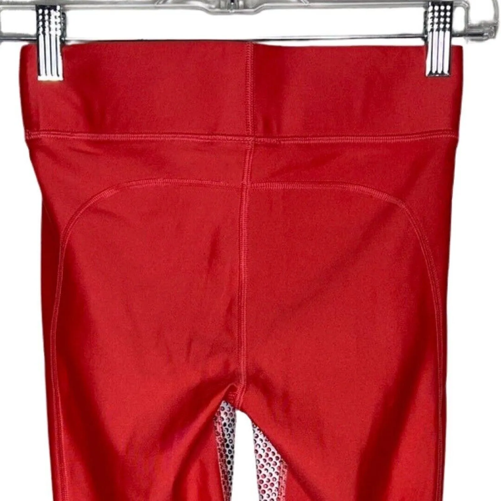 Under Armour Pants Women Small Coral Compression HeatGear Printed Capri Leggings - Image 4