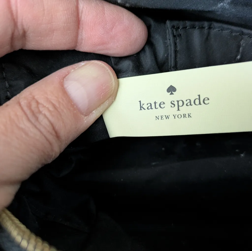 Kate Spade Black Makeup Bag - Image 5