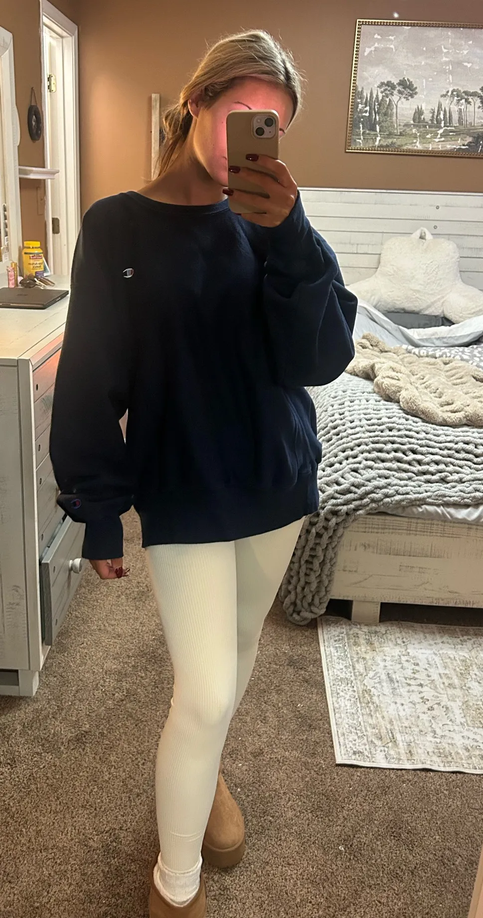 Ribbed Leggings - Image 2