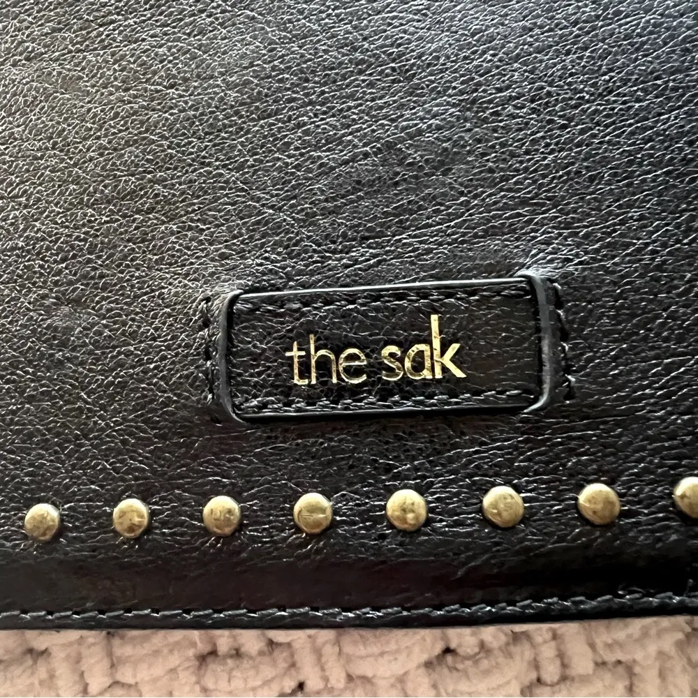 The Sak wristlet/wallet black leather bifold 7.1/4”x 4”NWOT - Image 12