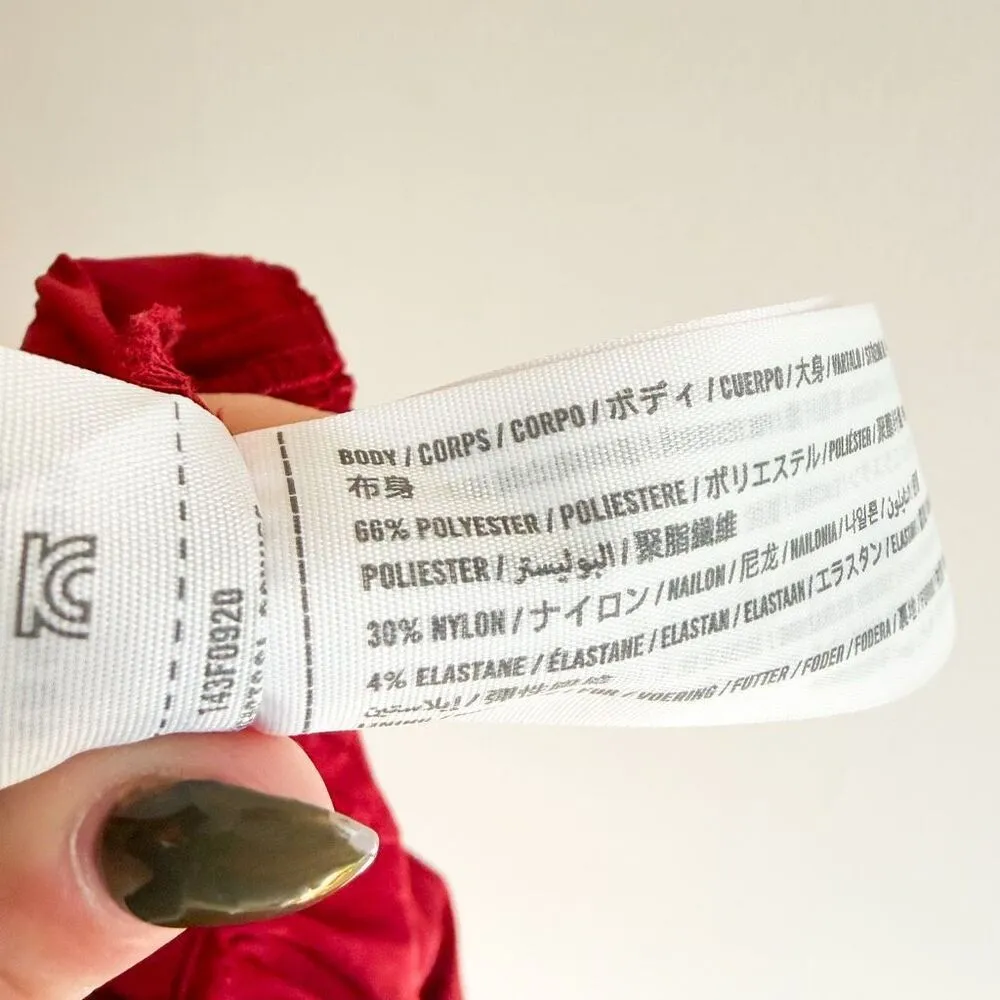 New Abercrombie & Fitch Mid Rise Bubble Hem Mini Skort Size XXS - Image 9