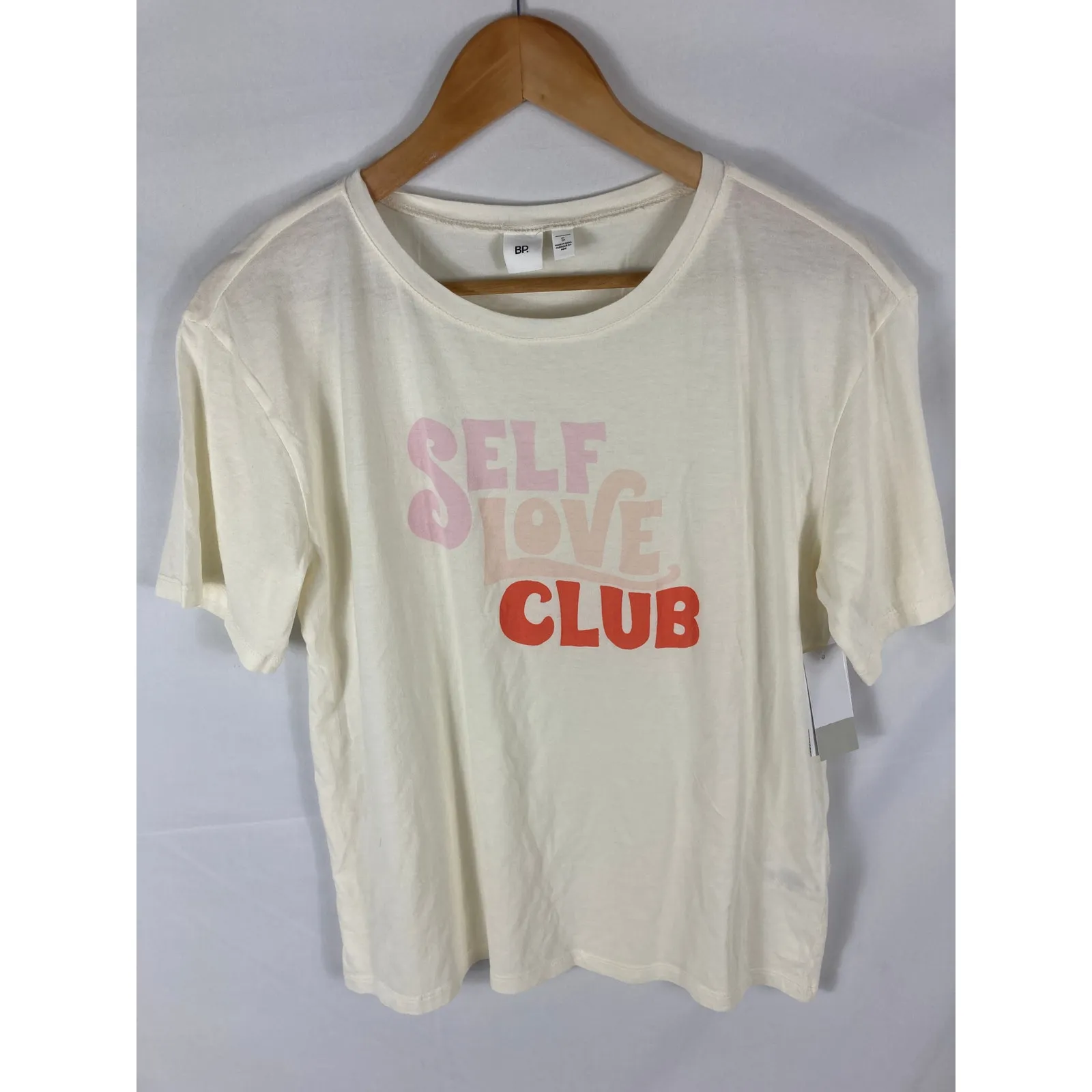NWT Nordstrom BP Slumber Party Print Self Love Club Sleep Shirt Medium - Image 3