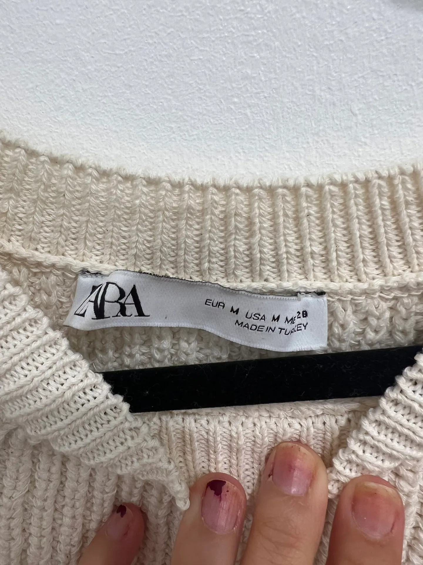 ZARA Sweater With One Shoulder Cutout - Image 4