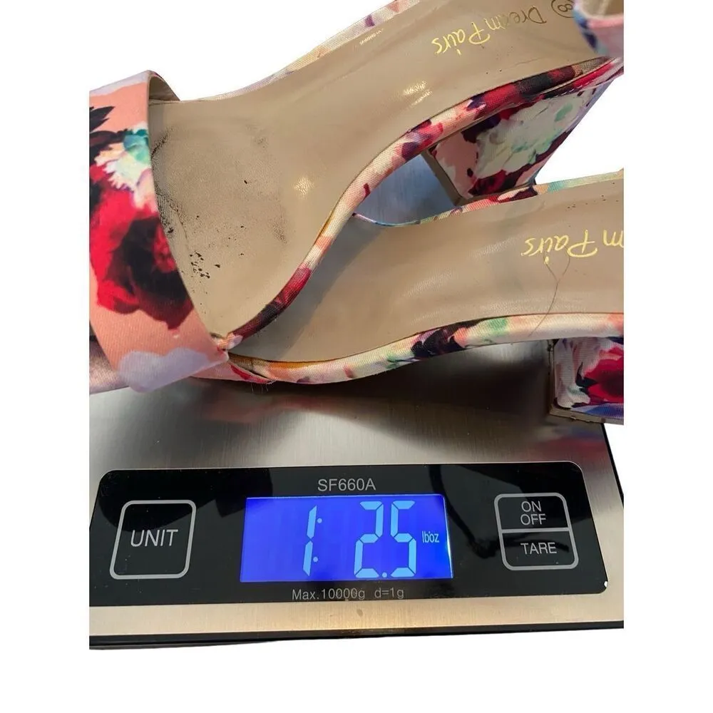 Dream Pairs Floral Heels Formal Chunky Block Heel Workwear Office Business - Image 8