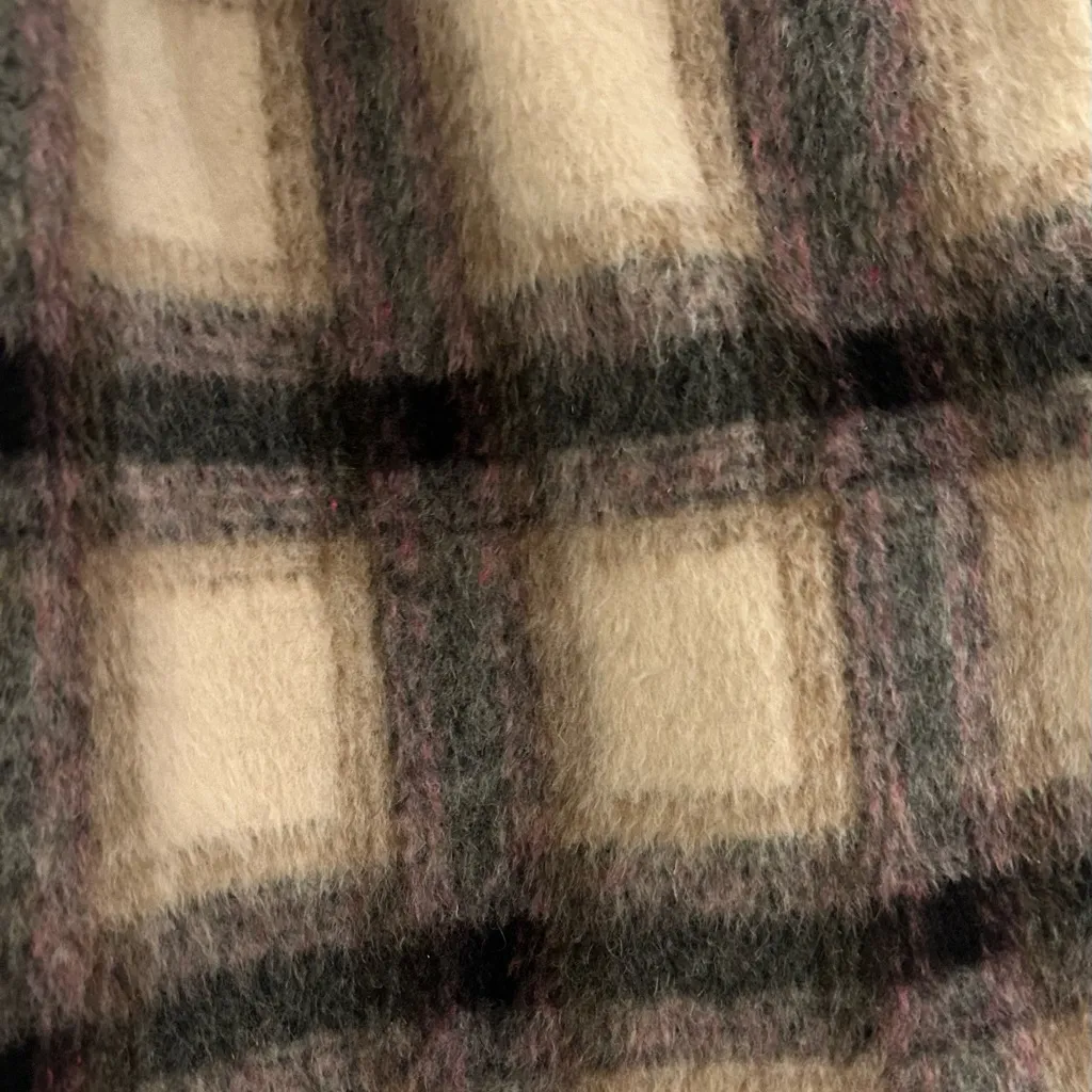 Cyrus Cream Wool Blend Coat Size 1X Style CT022201WM - Image 3